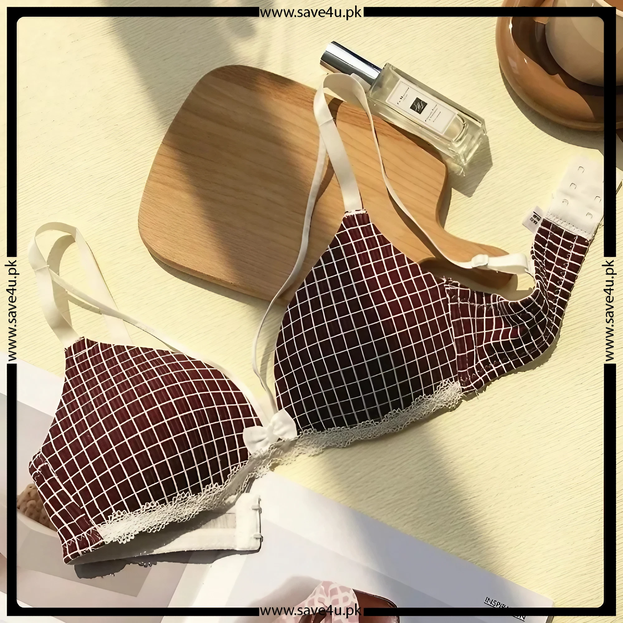 Pack of 2 Thin Padded Wireless Bra