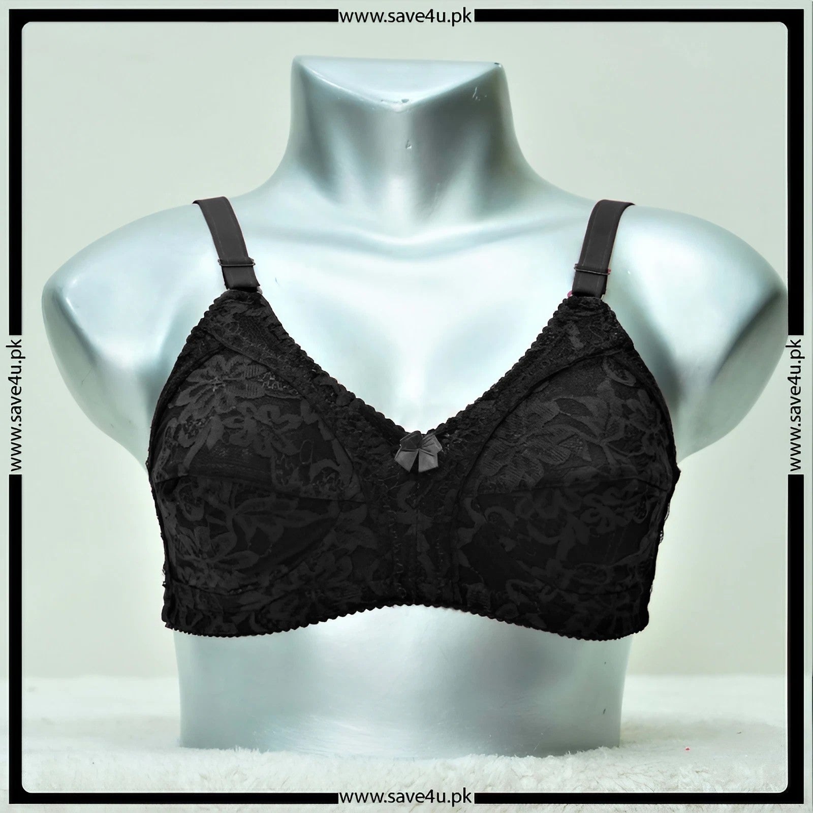 Net See through Non Wired Bra Secondary image