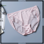 Pack of 2 Nylon Trim Lace Design Panties