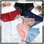 Pack of 2 Lace Trim Breathable Brief Panties