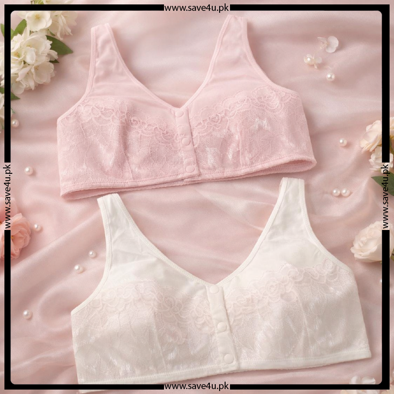 Pack of 2 Front Open Dailywear Bras Main image