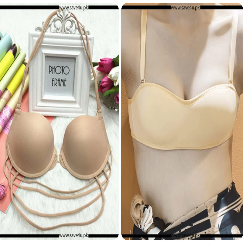 Pack of 2 Thin Padded Wired Bra Main image