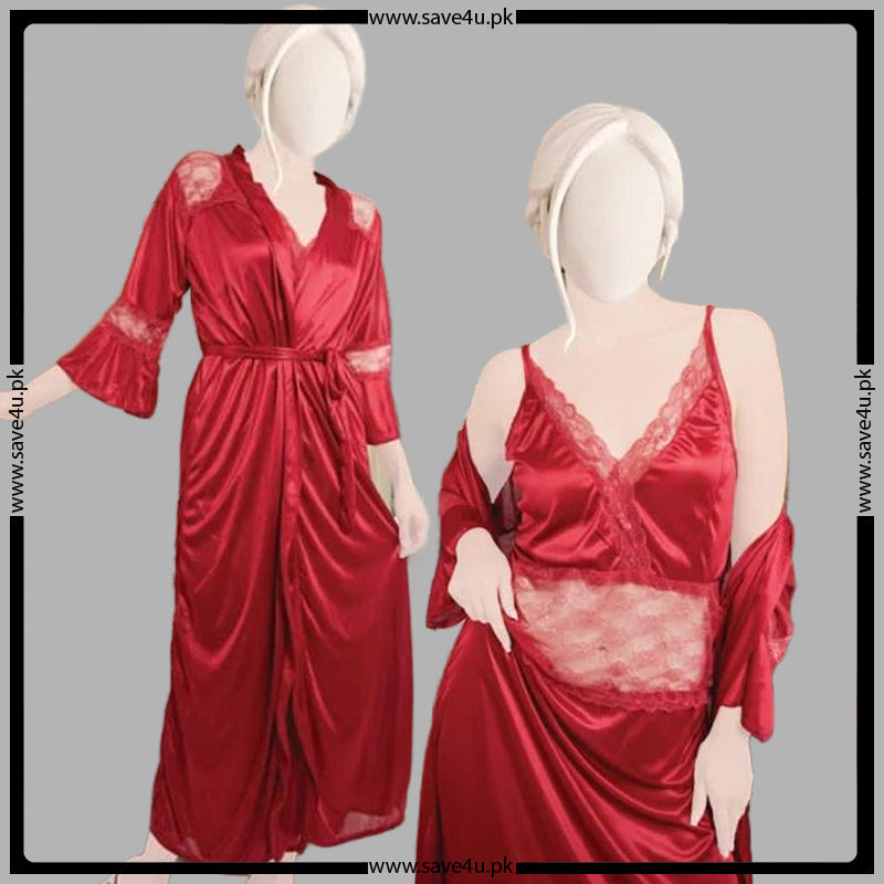Satin Silk Allure Smooth Nighty Secondary image