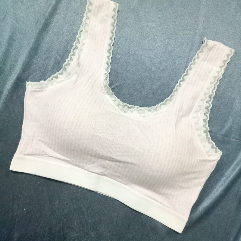 Pack of 2 Thin Padded Wireless Bra Secondary image