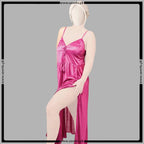 Satin Long Slip Night Gown Nighty